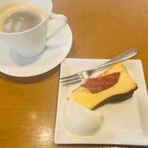 お料理(バスクチーズケーキ)