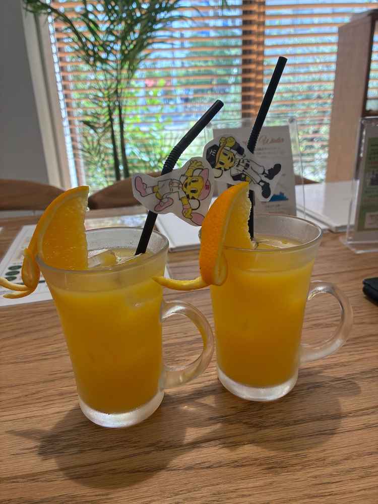 支配人にサービスいただいたノンアルカクテルです