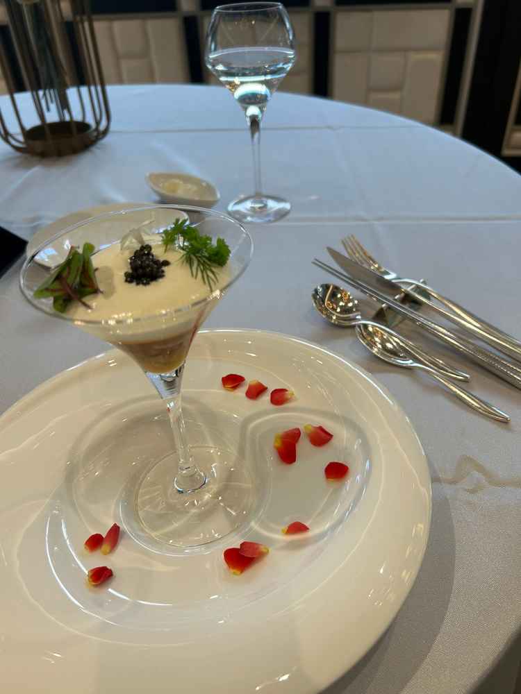 エスプーマ。とても美味しかったです。