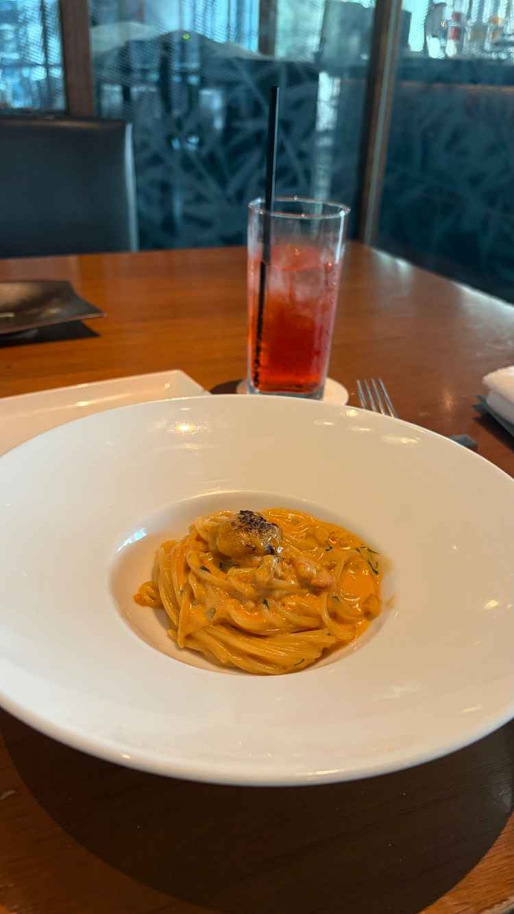 試食パスタ