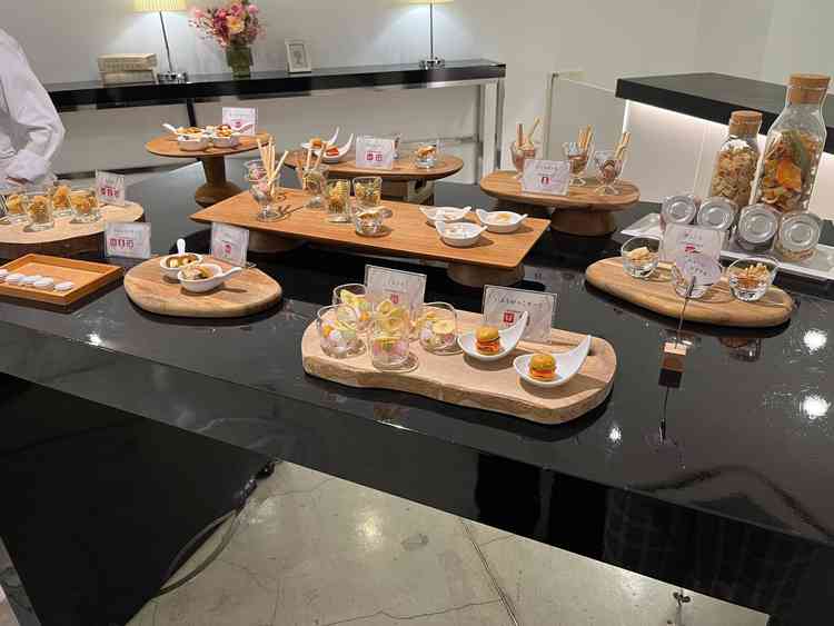 ウェルカムパーティーの食べ物