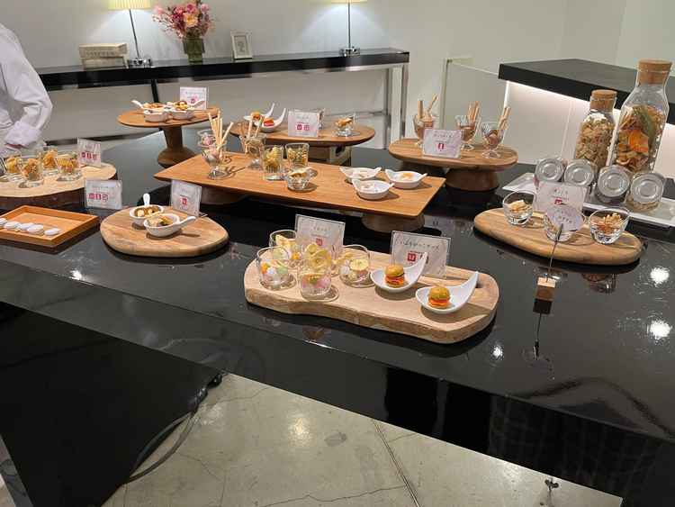 ウェルカムパーティーの食べ物