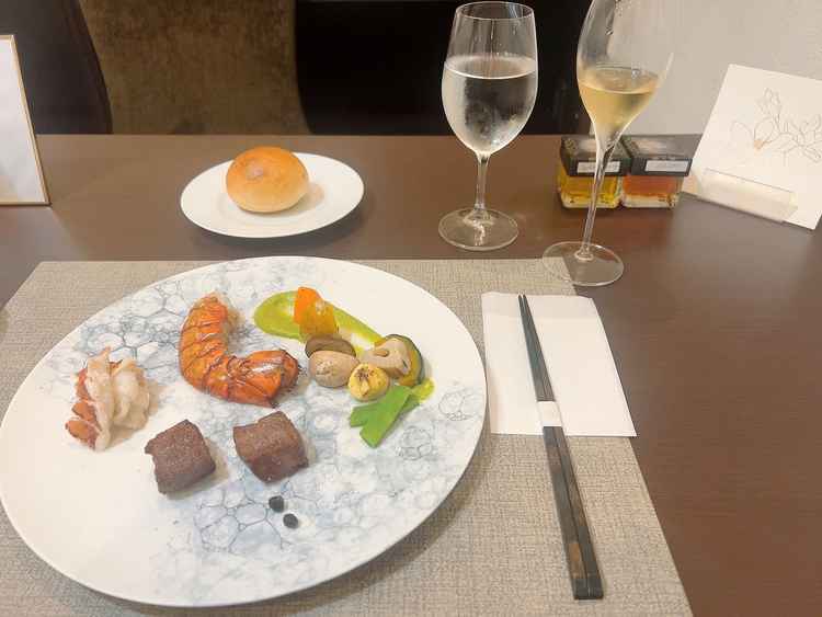 フェアで食べた食事