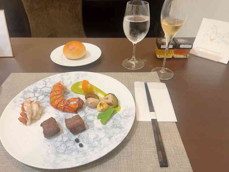 フェアで食べた食事