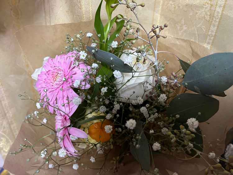 いただいたしずかちゃん風のお花