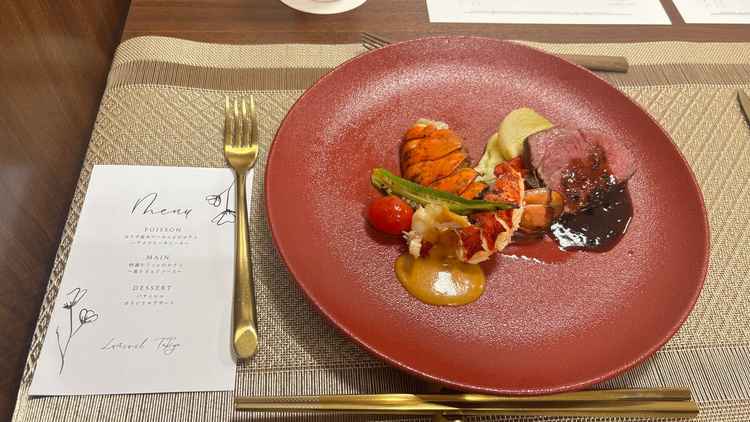 試食のワンプレート