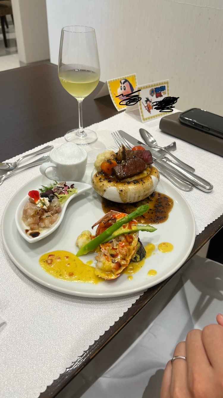 お食事をいただきました