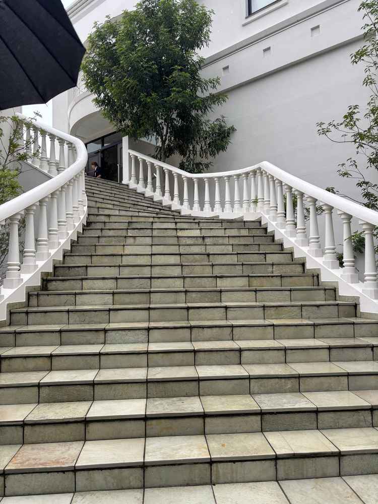 外階段の写真