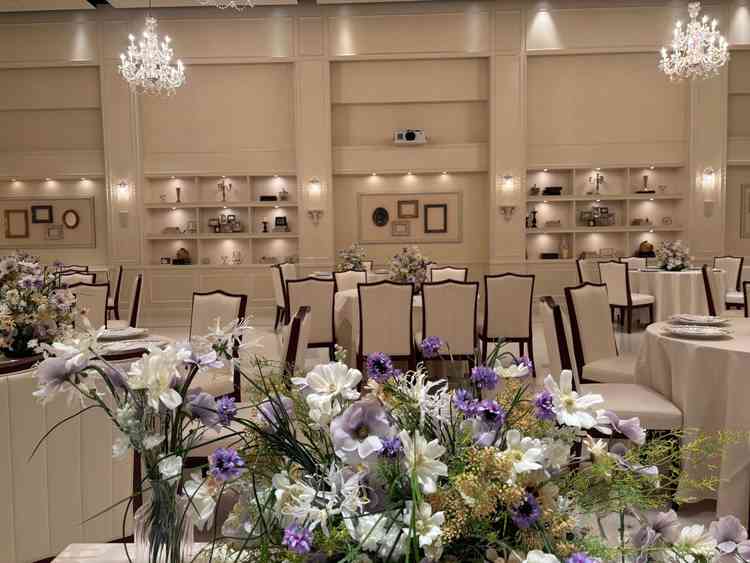 高砂席からの景色