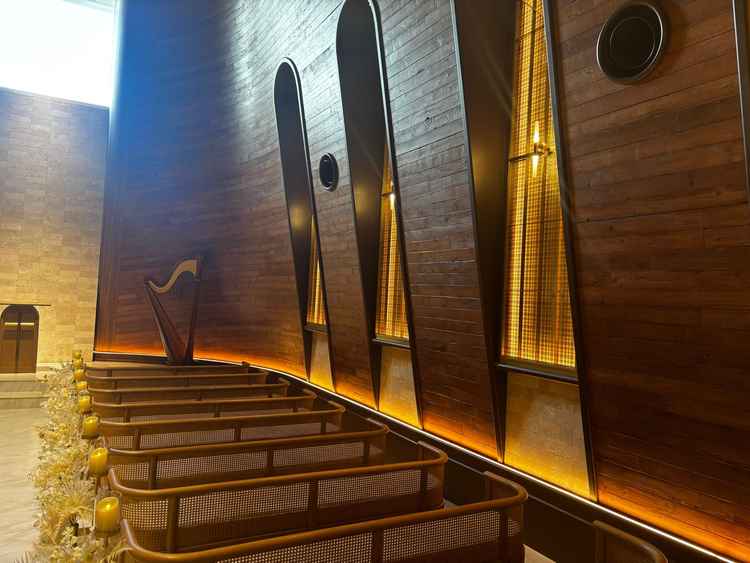 シックで光が映えて素敵でした。