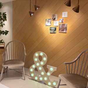 会場に入る前の装飾スペースも自由に飾り付けできる自由度がよかった。館内どこも綺麗だった。