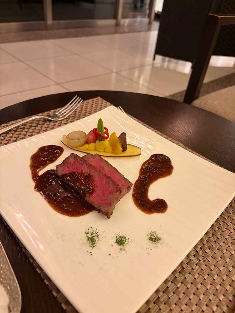 試食。お肉も柔らかく美味しかった。