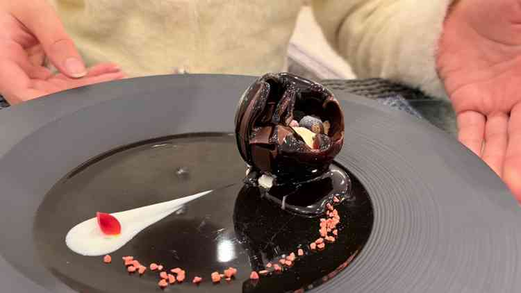 料理のデザートの写真