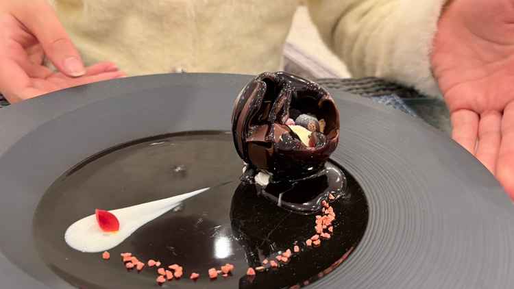 料理のデザートの写真