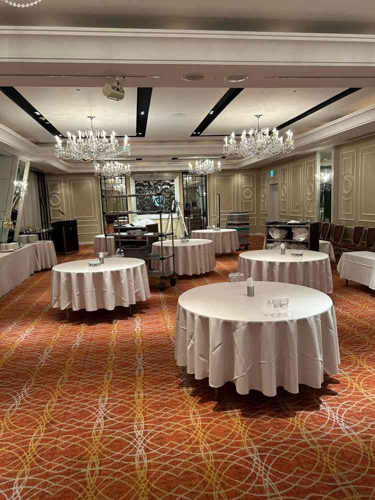 40名に合わせた披露宴会場