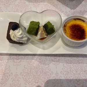 ブリュレがとても美味しかった。
