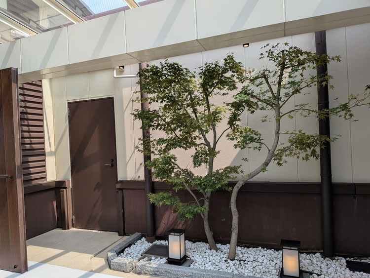 式場の入口前の空間スペース