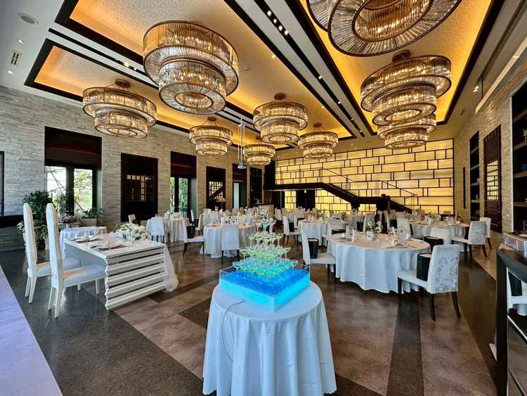 シャンデリアが豪華で雰囲気が好き