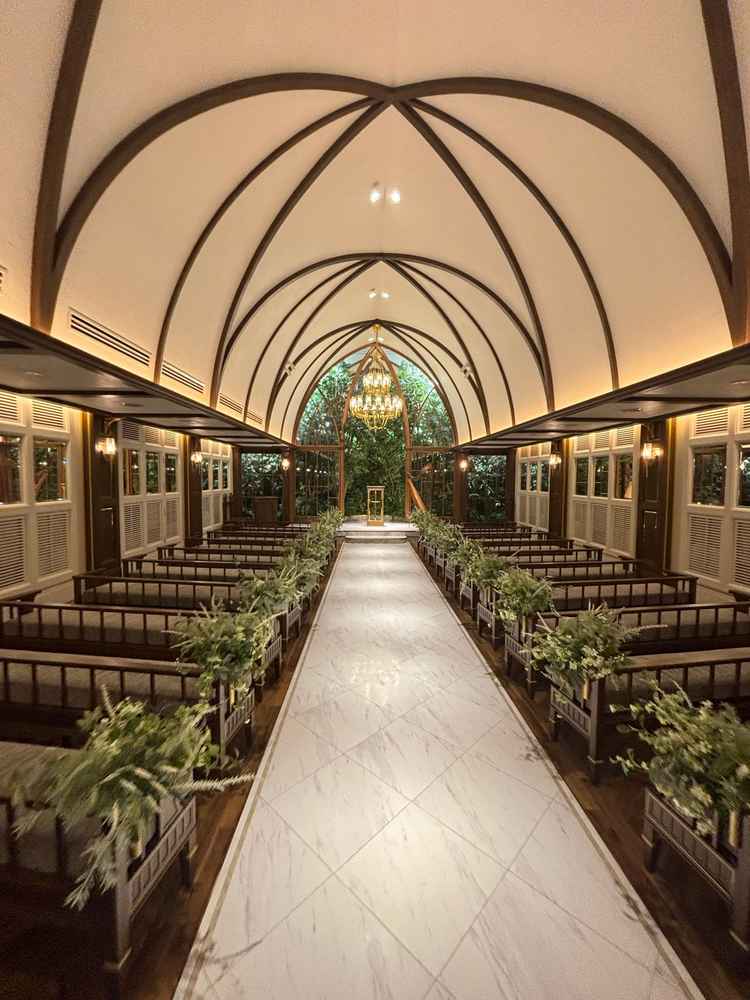 ヴィクトリアハウスの挙式会場です。