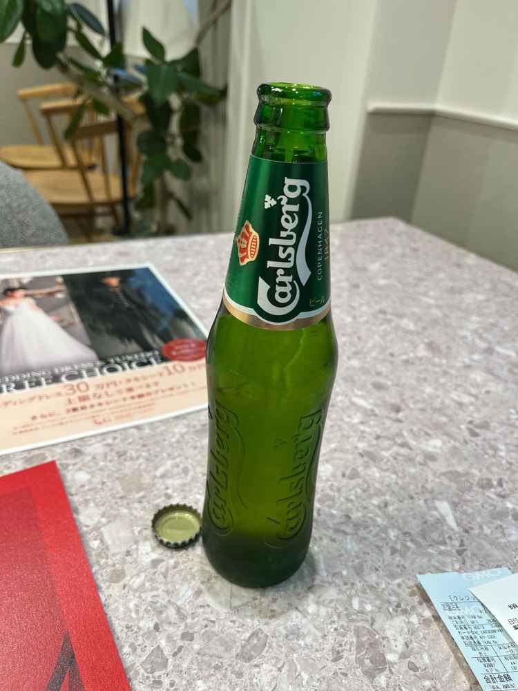 打ち合わせ中にお酒が飲めて彼に大好評なサロンです笑