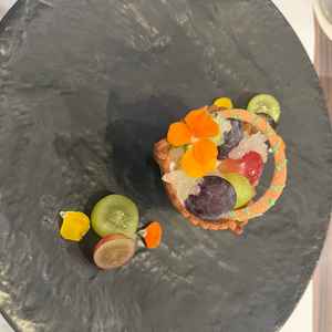 試食会のデザート