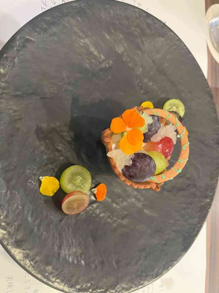 試食会のデザート