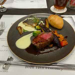 試食のプレート