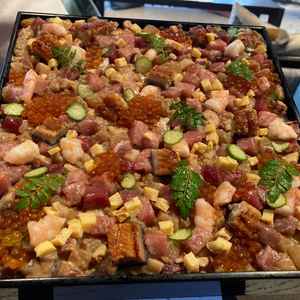 ケーキ入刀代わりにできる、ちらし寿司