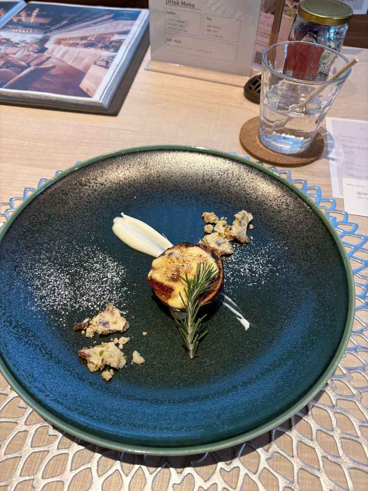 試食のデザート　試食でデザートまでいただけると思わずより、コースのイメージがしやすかった。