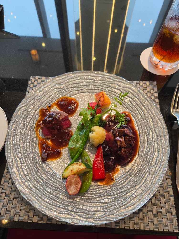 試食の牛フィレ