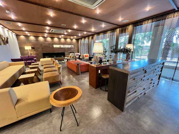 ゲストルームです。受付もこちらで行われます。広くてゲストがゆっくり過ごせそうで素敵でした。