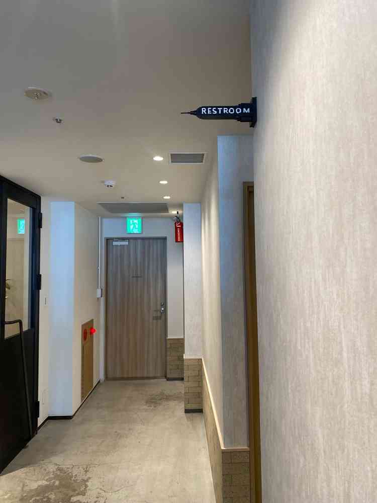 トイレの場所がすぐに分かる導線が、ゲストにかなり寄り添っていて良かったです。