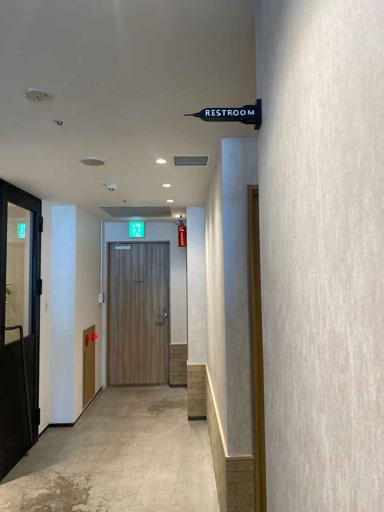 トイレの場所がすぐに分かる導線が、ゲストにかなり寄り添っていて良かったです。