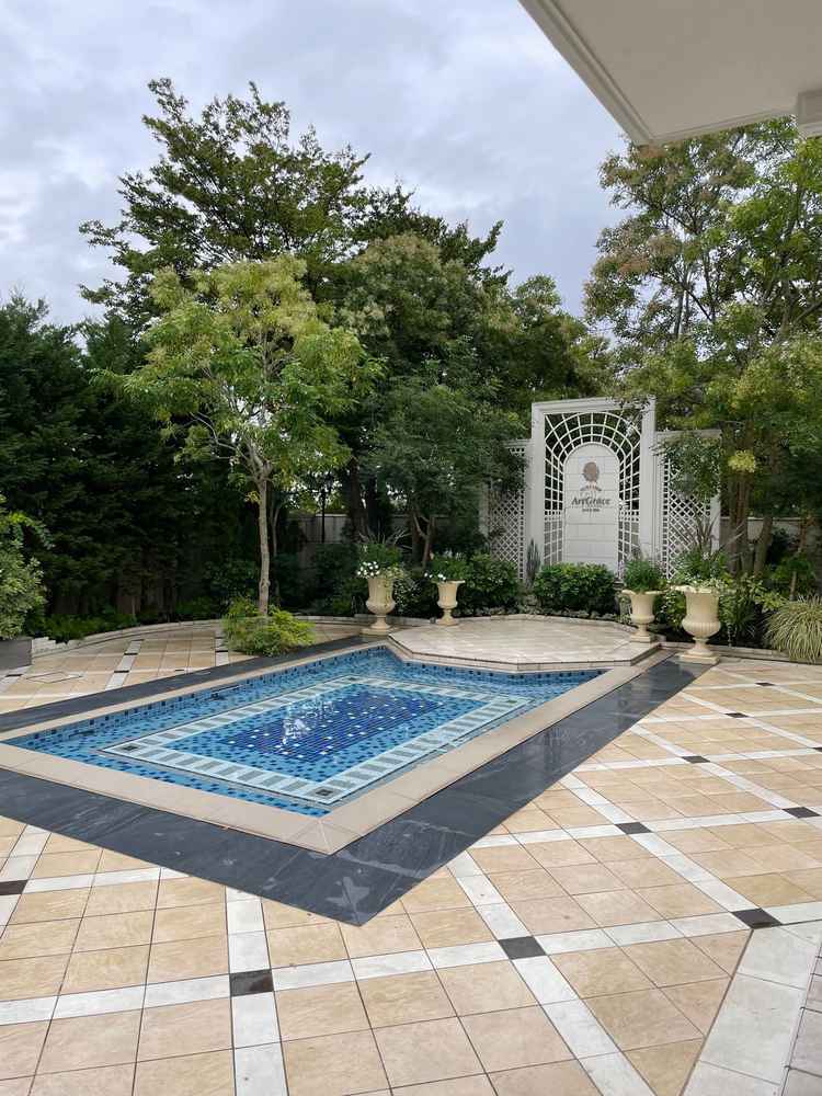 披露宴会場についているガーデンでとても綺麗でした。