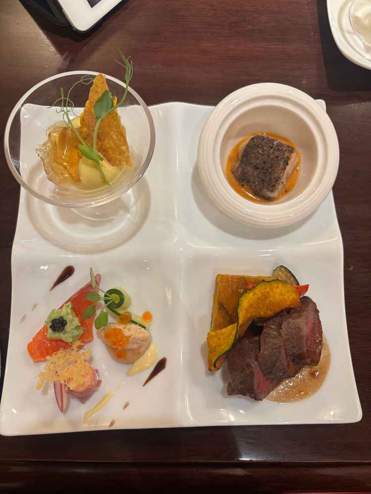 食事はとても美味しかったです