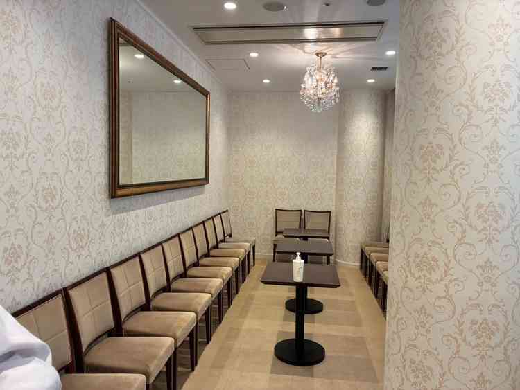 親族控室の内装が好みの雰囲気でした！