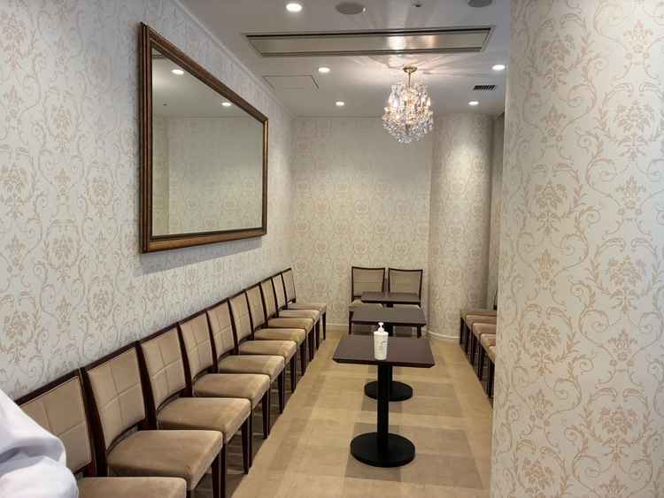 親族控室の内装が好みの雰囲気でした！