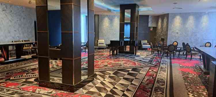 披露宴会場前の空間。ここを貸し切りで利用できるため、貸切り感を求める方にはぴったり。