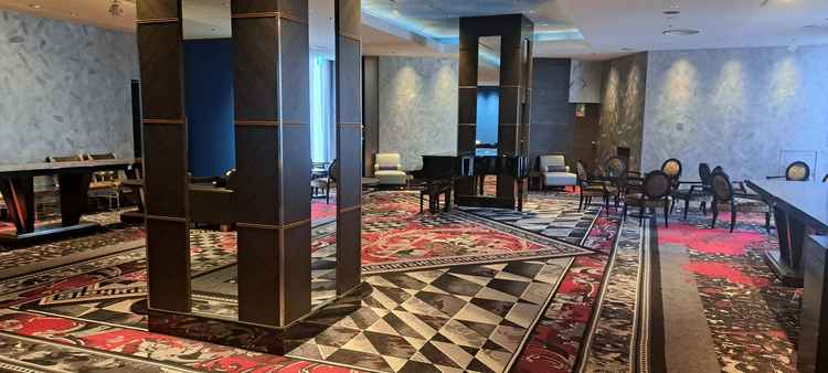 披露宴会場前の空間。ここを貸し切りで利用できるため、貸切り感を求める方にはぴったり。