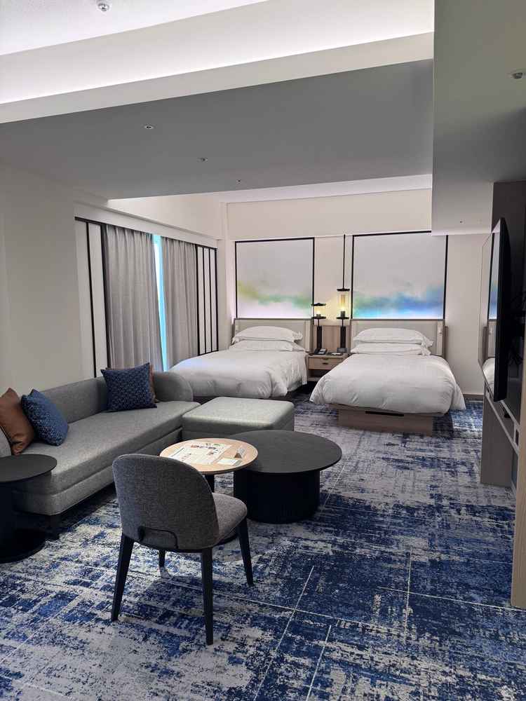 結婚式の前後で宿泊できるジュニアスイート