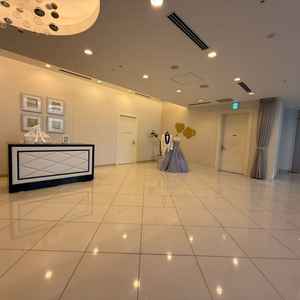 披露宴会場手前の広間