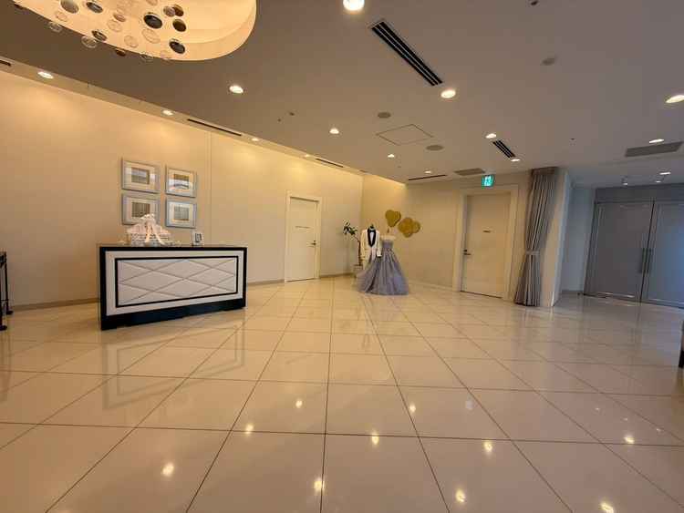 披露宴会場手前の広間