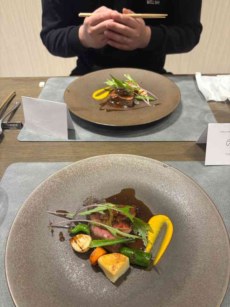 試食時のメインディッシュです。