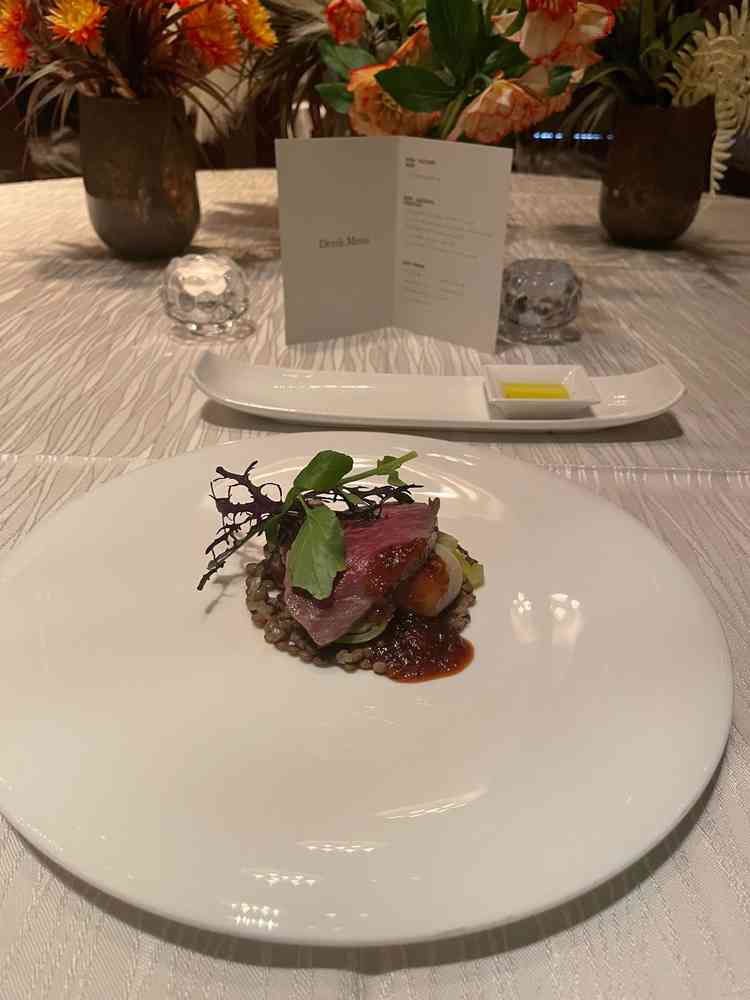 料理もとても美味しくこだわりを感じた。