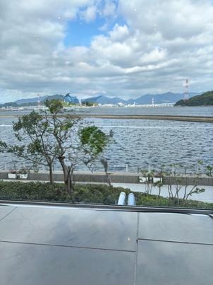 披露宴会場からの景色