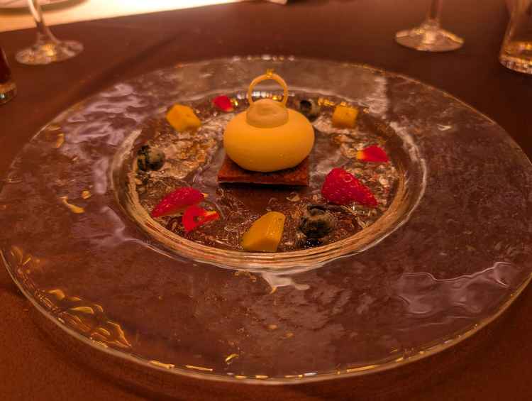 試食のデザート