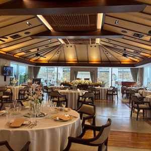 バリがテーマの披露宴会場