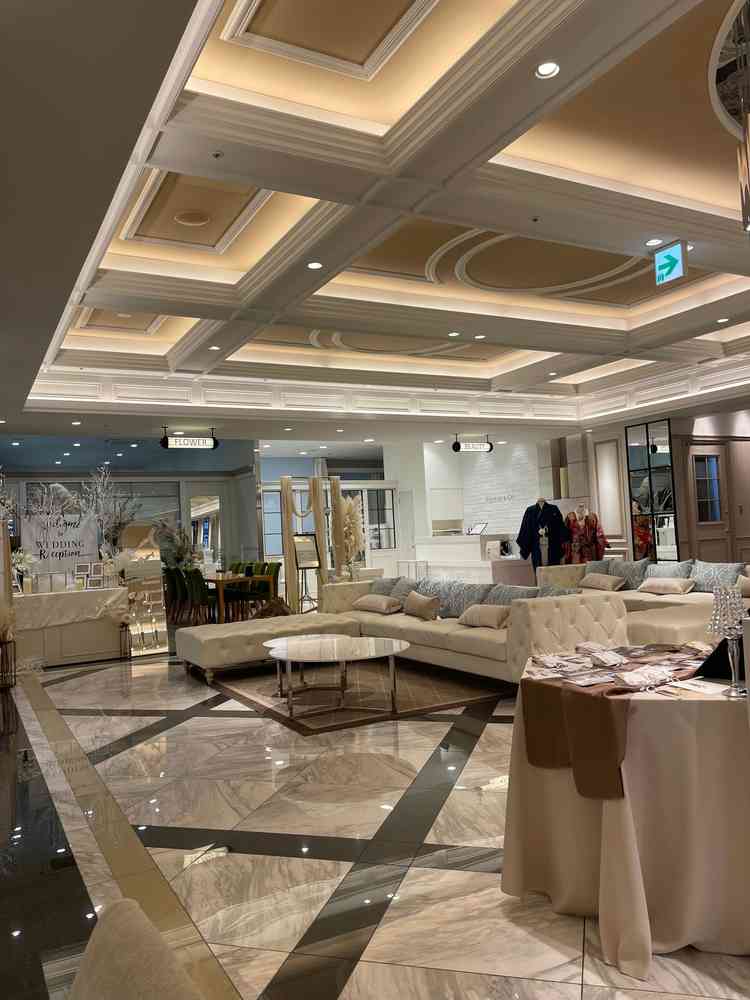 ブライダルサロン。ここで全てが完結するのが良い。