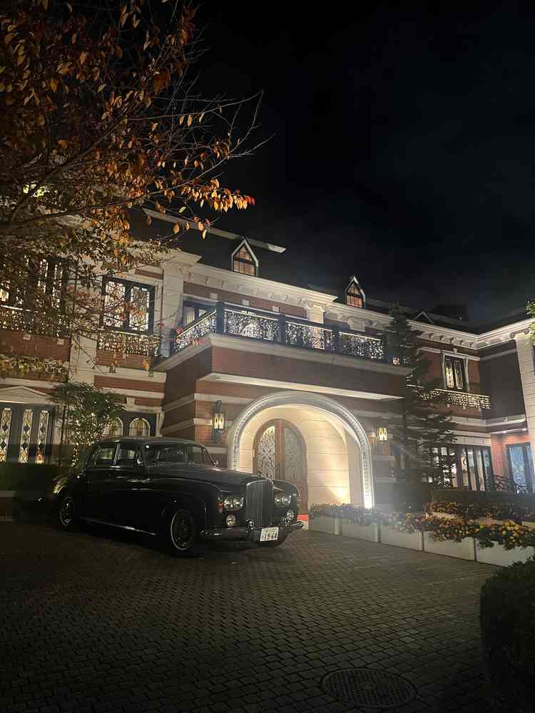 夜の鳳鳴館(外観)