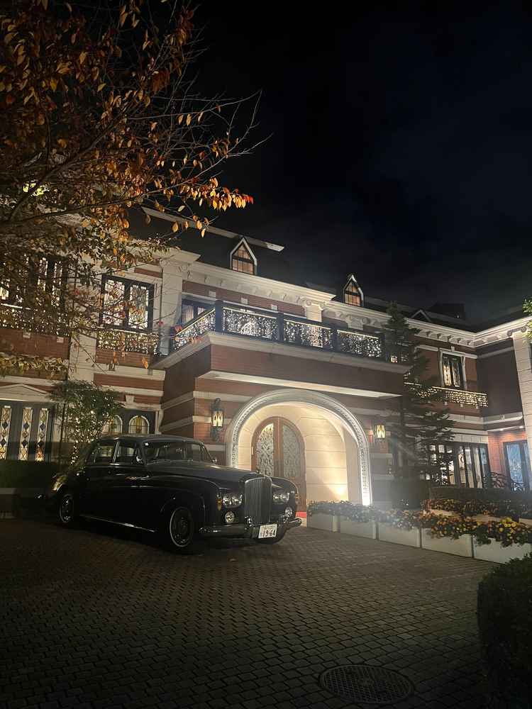 夜の鳳鳴館(外観)